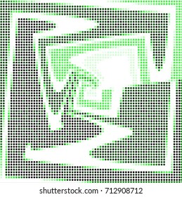 Abstract spotted vector illustration
