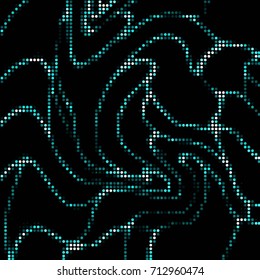 Abstract spotted vector illustration
