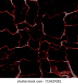 Abstract spotted vector illustration
