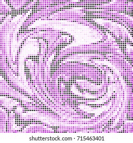 Abstract spotted vector illustration
