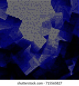 Abstract spotted vector illustration
