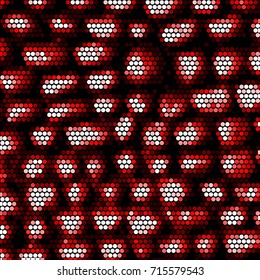 Abstract spotted vector illustration
