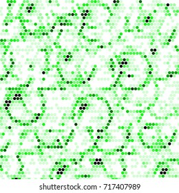 Abstract spotted vector illustration
