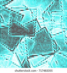 Abstract spotted vector illustration
