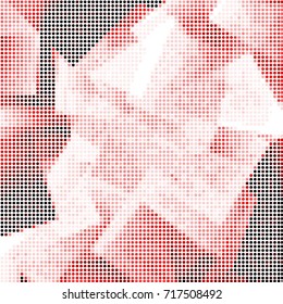Abstract spotted vector illustration
