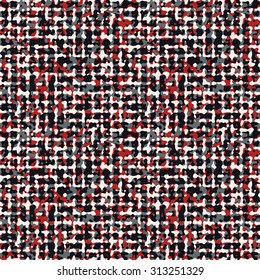 Abstract spotty checked motif. Seamless pattern.