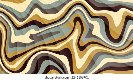 Abstract spotty striped background in sand, mustard, azure colors. A beautiful illustration for interior decoration, corporate designs, blogs, postcards, posters and your other projects. Vector. 