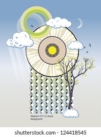 Abstract spring background