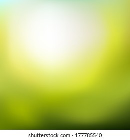 Abstract spring background