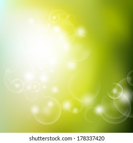 Abstract spring background