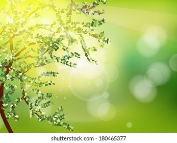 Abstract spring background. 