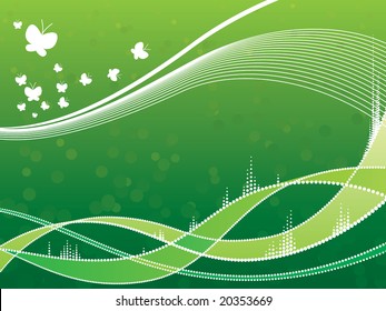 Abstract spring background