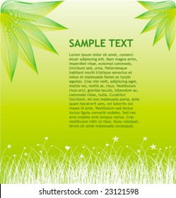 abstract spring background