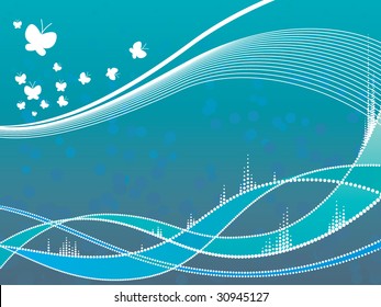 Abstract spring background