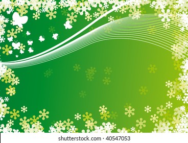 Abstract spring background