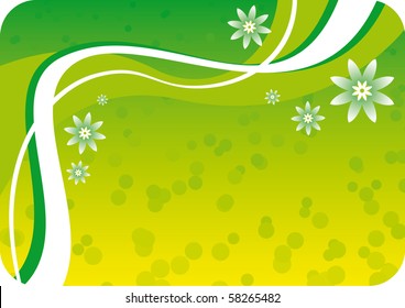 Abstract spring background