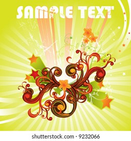 Abstract spring background.