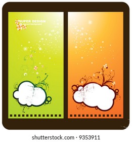 Abstract spring background.