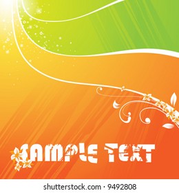 Abstract spring background.