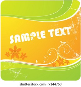 Abstract spring background. Part 3.