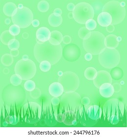 abstract spring background. vector illustration