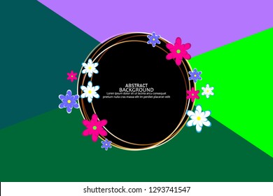 
Abstract spring floral background