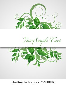 Abstract spring floral vector background.eps10 for your design