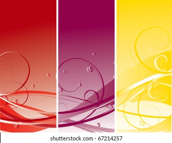abstract spring flower vector illustration