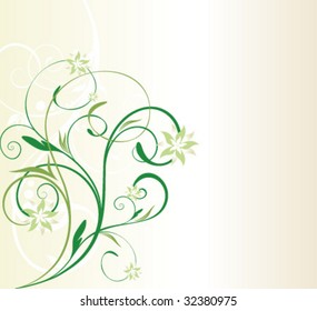 abstract spring pattern