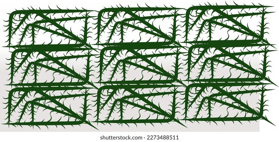 abstract square art template with floral and geometric elements, vector fashion background for mobile app, banner design, web advertising, social media post.