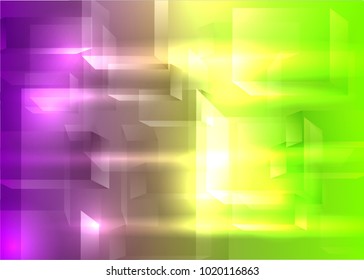 Abstract square background