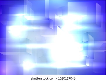 Abstract square background