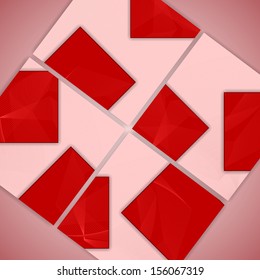Abstract square background