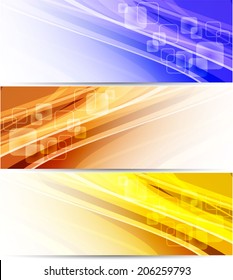 Abstract square background