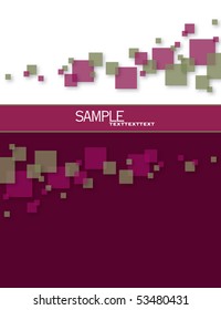 Abstract Square Background