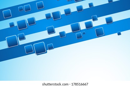 Abstract square background. Clip-art. Clip-art