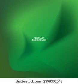 ABSTRACT SQUARE BACKGROUND ELEGANT GRADIENT GREEN SMOOTH COLOR DESIGN VECTOR TEMPLATE GOOD FOR MODERN WEBSITE, WALLPAPER, COVER DESIGN 