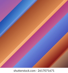 ABSTRACT SQUARE BACKGROUND ELEGANT GRADIENT SMOOTH LIQUID COLORFUL DESIGN WITH DIAGONAL GEOMETRIC SHAPES VECTOR TEMPLATE 