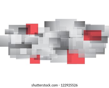 Abstract square background, eps10