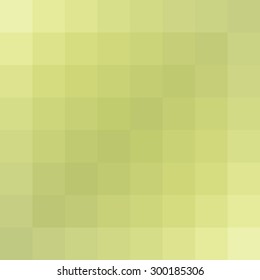Abstract square background with green color tone, vector illustration