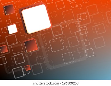Abstract square background. Vector. Clip-art
