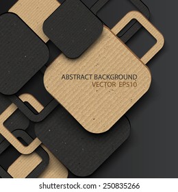 abstract Square background ,Vector illustration