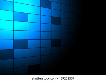 Abstract square background vector illustration