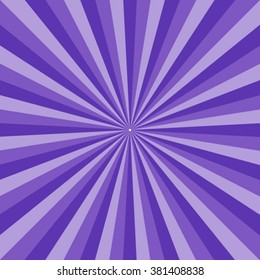 Abstract square background with violet rays