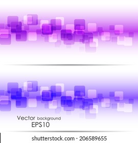 Abstract square backgrounds