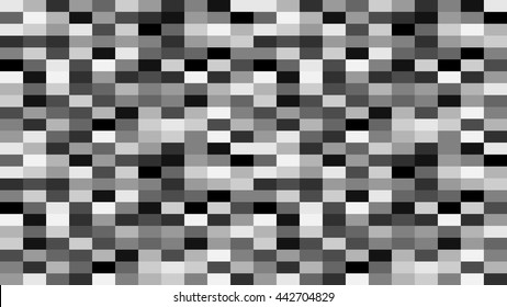 abstract square  black and white background number 5