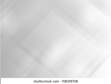 abstract square blank paper white and gray tone vector background, rectangle overlapping with shadow modern concept