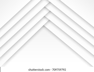 abstract square blank paper white and gray tone vector background, rectangle overlapping with shadow modern concept