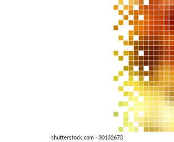 Abstract square block mosaic background, vector illustration