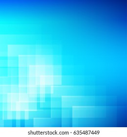  Abstract square blue background, template business design, geometric background style